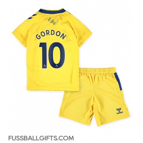 Everton Anthony Gordon #10 Fußballbekleidung 3rd trikot Kinder 2022-23 Kurzarm (+ kurze hosen)